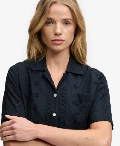 Heritage Broderie Short Sleeve Shirt