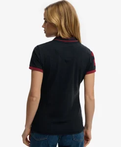 Heritage Slim Fit Crest Polo Top