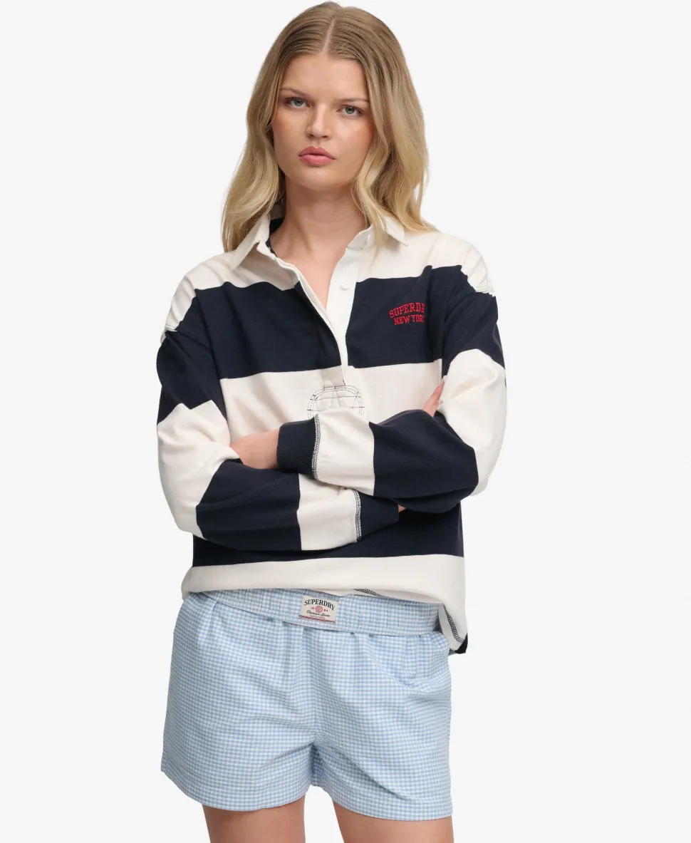 Heritage Stripe Rugby Top