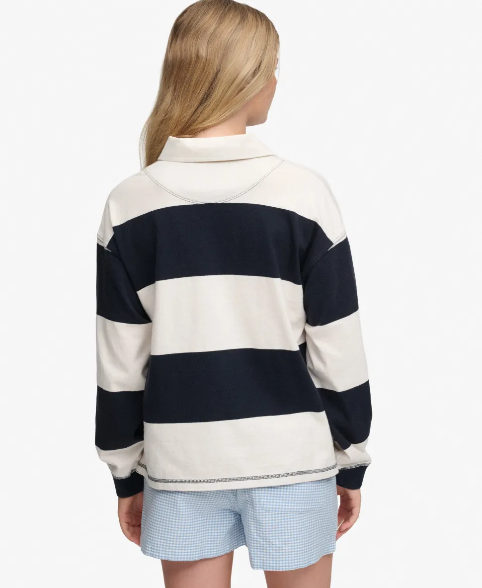 Heritage Stripe Rugby Top