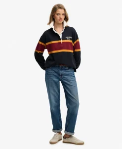 Heritage Stripe Rugby Top
