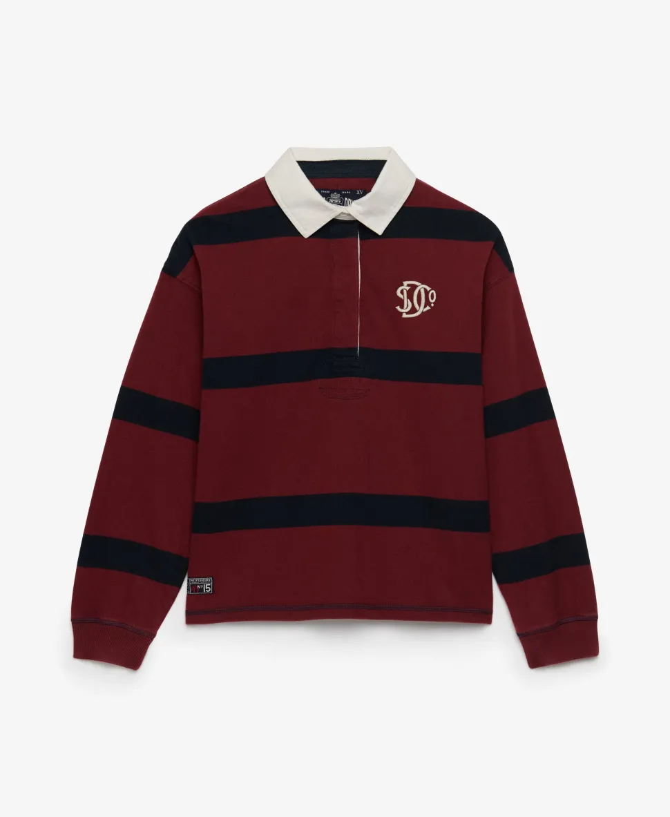 Heritage Stripe Rugby Top