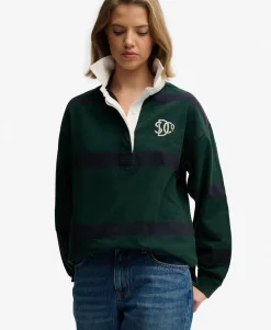 Heritage Stripe Rugby Top