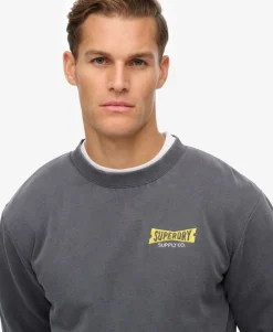 Heritage Tab Loose Crew Sweatshirt