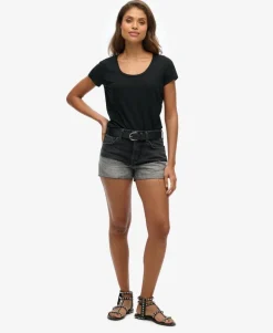 High Rise Cut Off Shorts