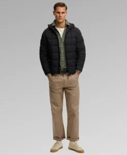 Hooded Box Quilt Fuji Lite Jacket