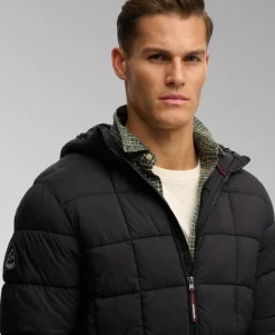 Hooded Box Quilt Fuji Lite Jacket