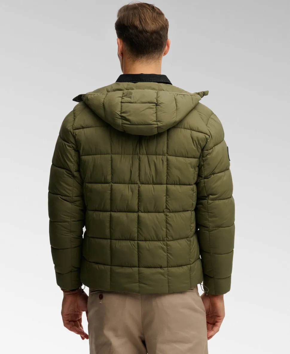 Hooded Box Quilt Fuji Lite Jacket