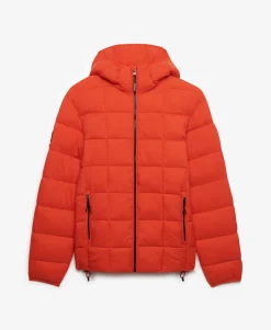 Hooded Box Quilt Fuji Lite Jacket