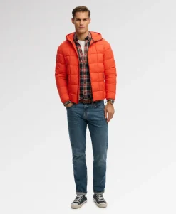 Hooded Box Quilt Fuji Lite Jacket