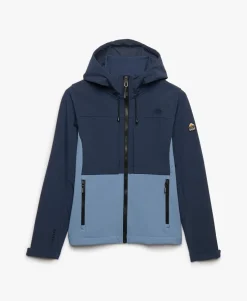 Hooded Colourblock Trekker Jacket
