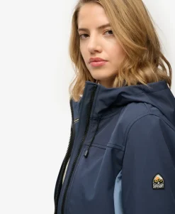 Hooded Colourblock Trekker Jacket