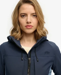 Hooded Colourblock Trekker Jacket