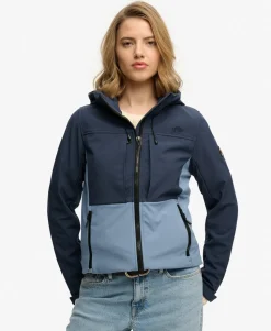 Hooded Colourblock Trekker Jacket