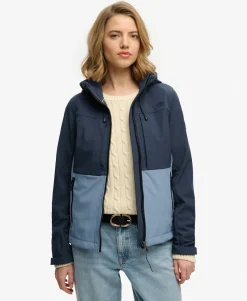 Hooded Colourblock Trekker Jacket