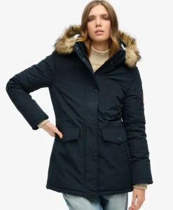 Hooded Everest Faux Fur Parka Coat