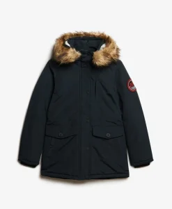 Hooded Everest Faux Fur Parka Coat