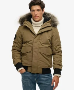 Hooded Everest Puffer Bomber Jacket