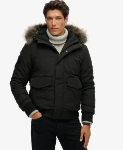 Hooded Everest Puffer Bomber Jacket