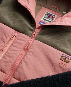 Hooded Fleece Sherpa Jacket