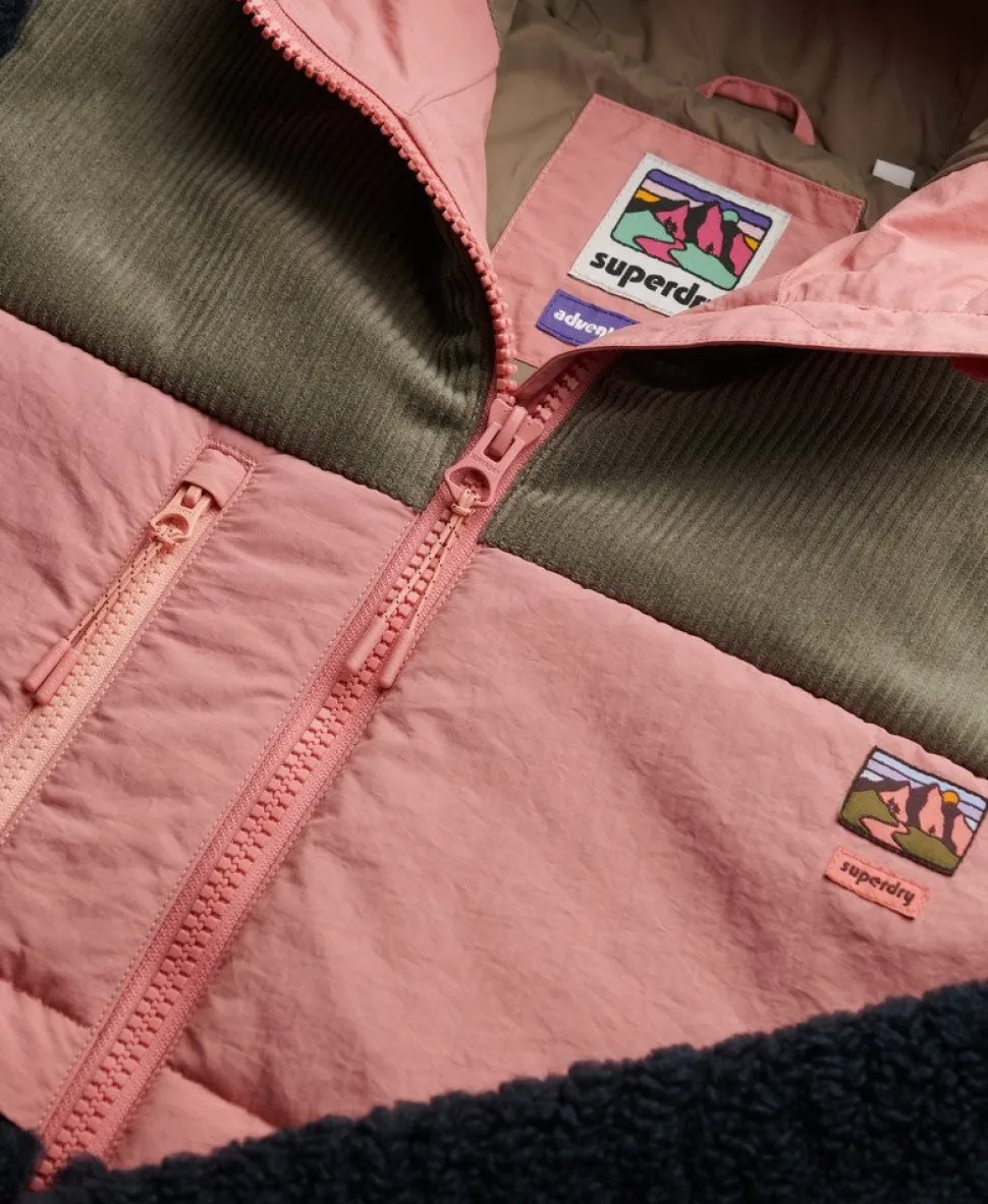Hooded Fleece Sherpa Jacket