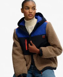 Hooded Fleece Sherpa Jacket
