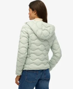 Hooded Fuji Lite Wave Padded Jacket