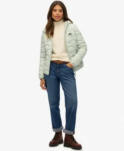Hooded Fuji Lite Wave Padded Jacket