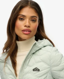 Hooded Fuji Lite Wave Padded Jacket
