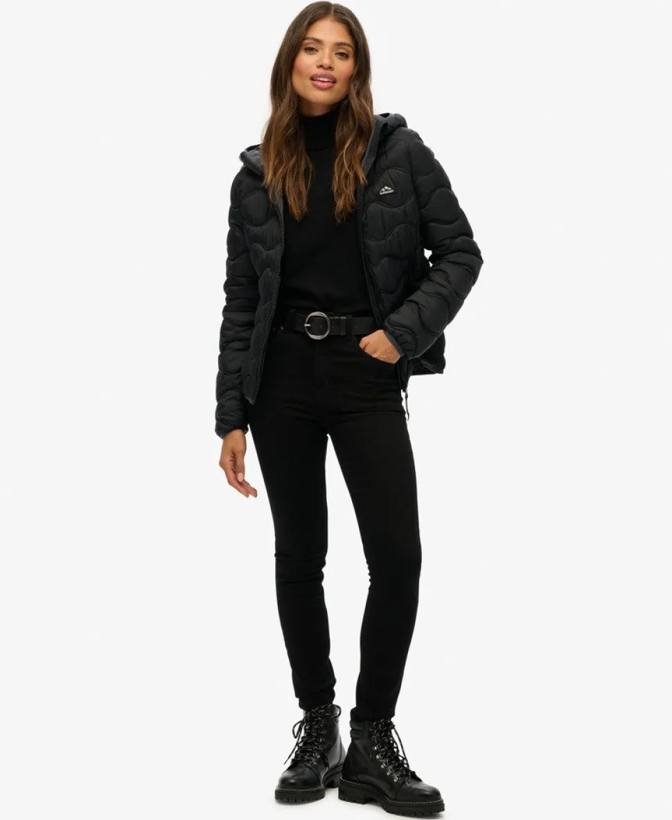 Hooded Fuji Lite Wave Padded Jacket