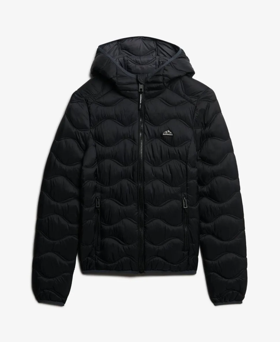 Hooded Fuji Lite Wave Padded Jacket
