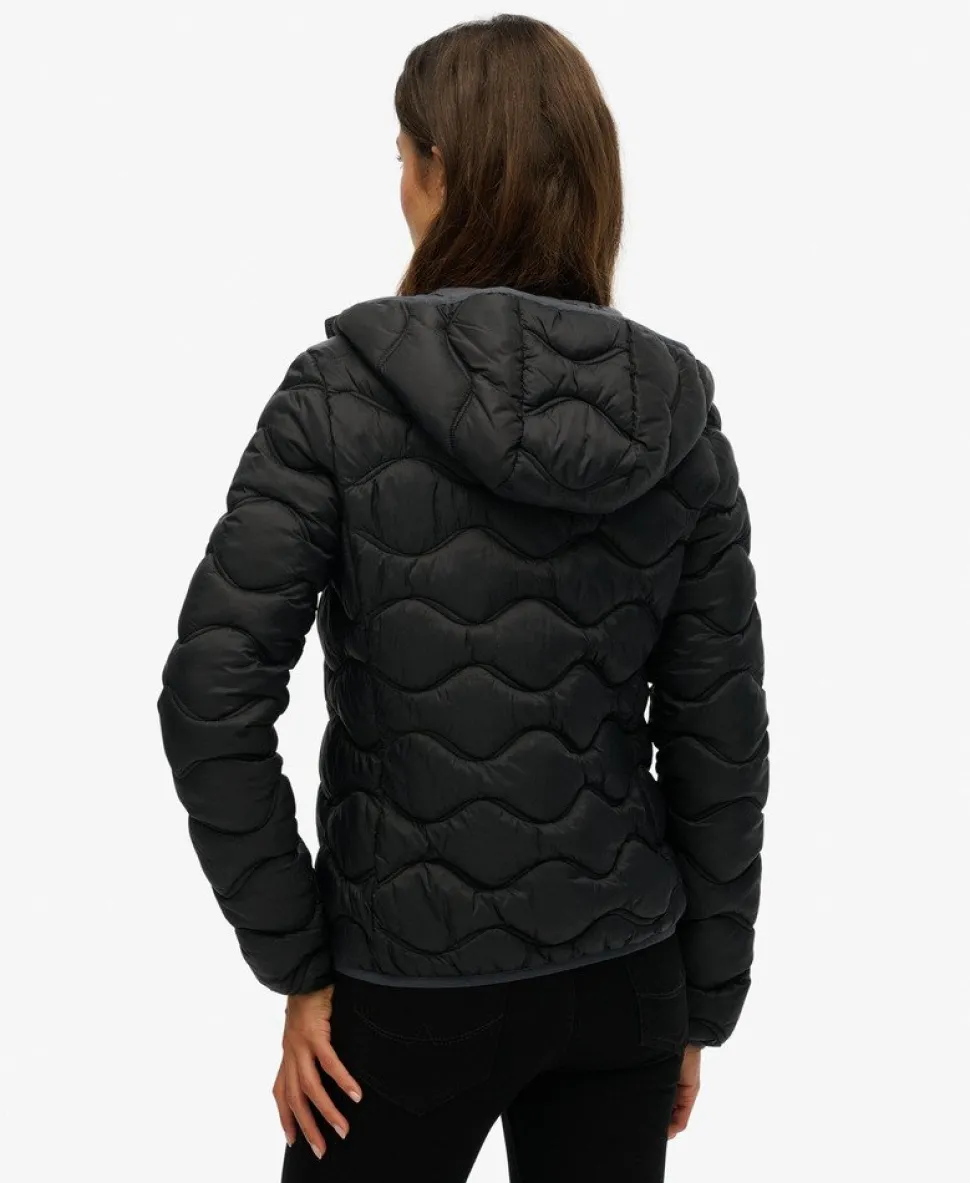 Hooded Fuji Lite Wave Padded Jacket