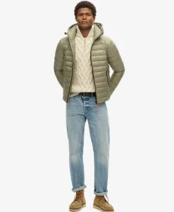 Hooded Fuji Sport Padded Jacket