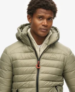 Hooded Fuji Sport Padded Jacket