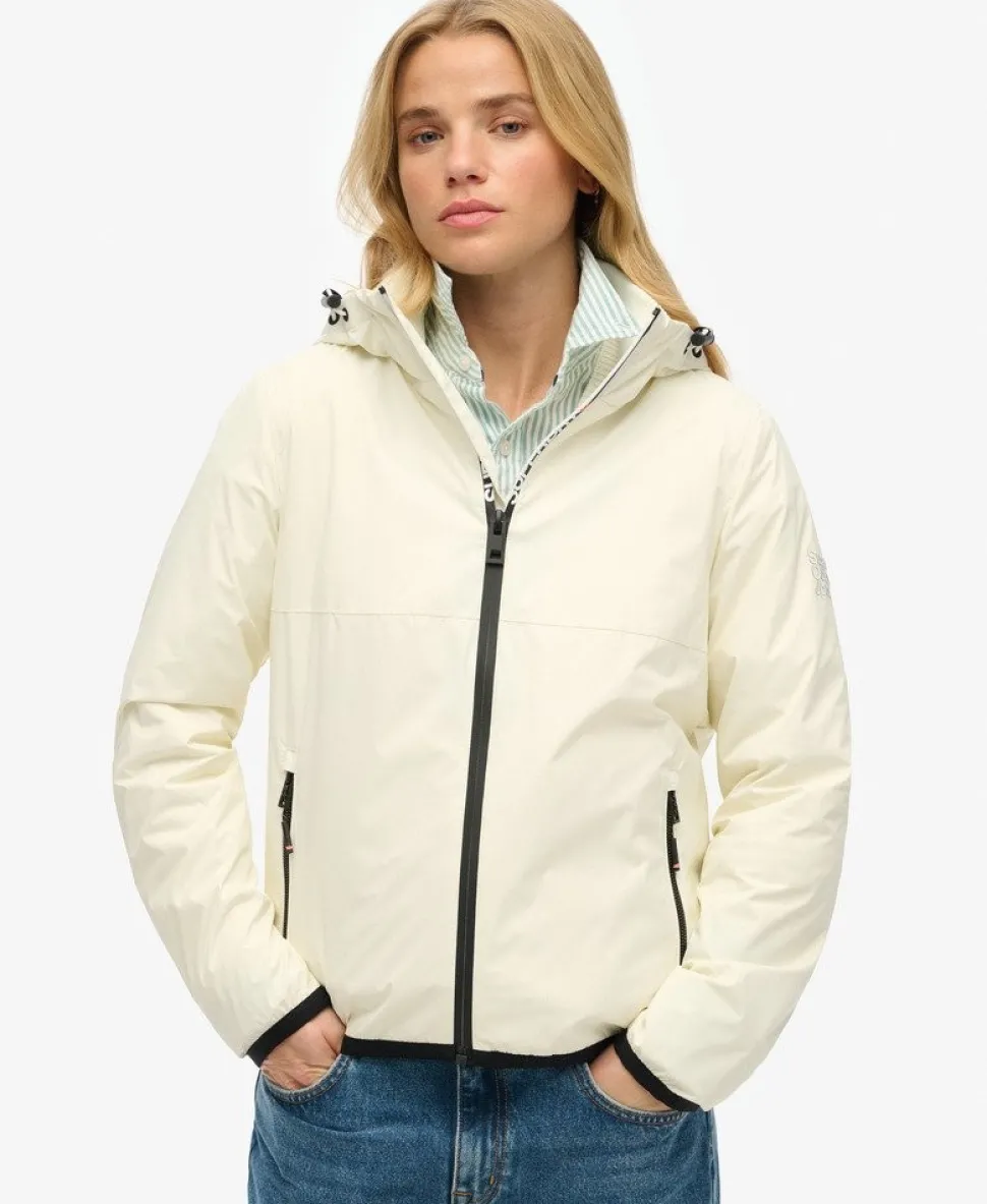 Hooded Logo Windbreaker Jacket
