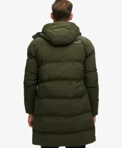 Hooded Longline Padded Jacket