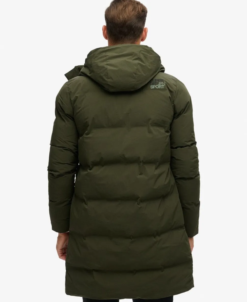 Hooded Longline Padded Jacket