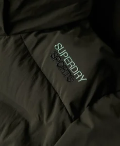 Hooded Longline Padded Jacket