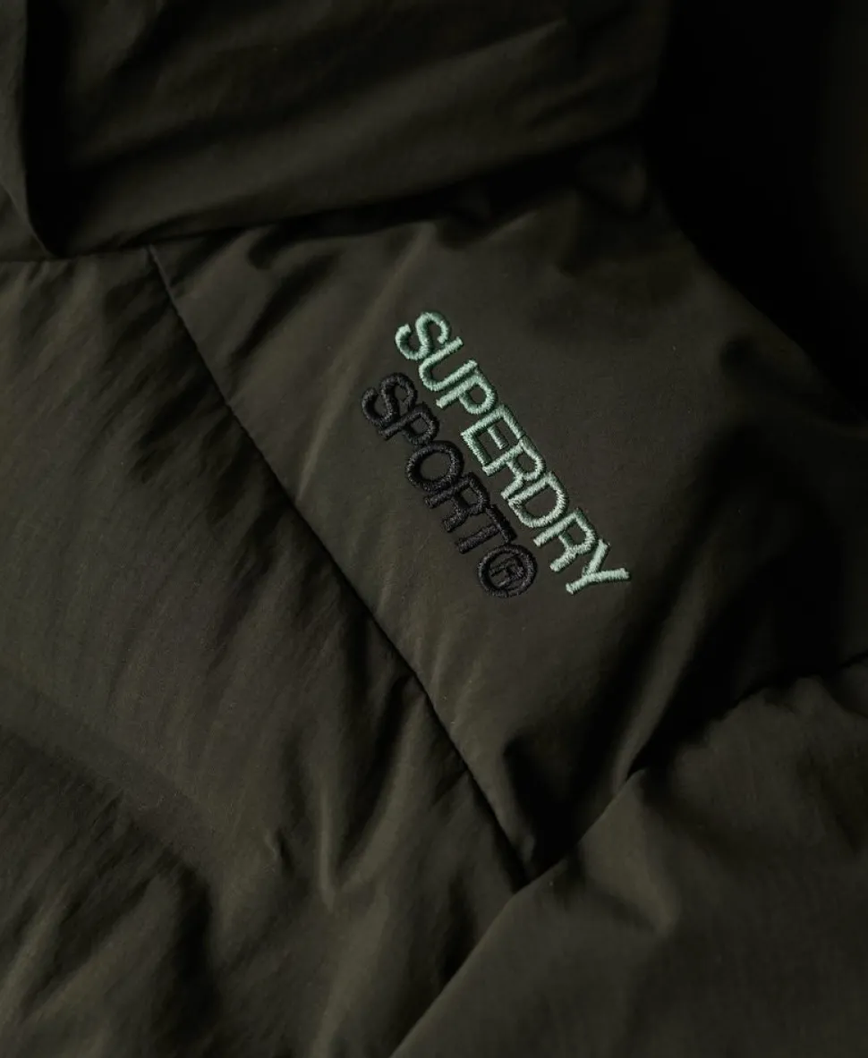 Hooded Longline Padded Jacket