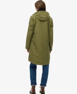 Hooded Longline Shell Parka