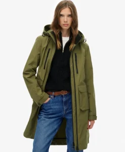 Hooded Longline Shell Parka