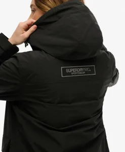 Hooded Longline Shell Parka