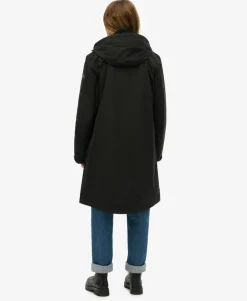 Hooded Longline Shell Parka