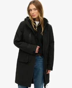 Hooded Longline Shell Parka