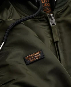 Hooded MA1 Bomber Jacket