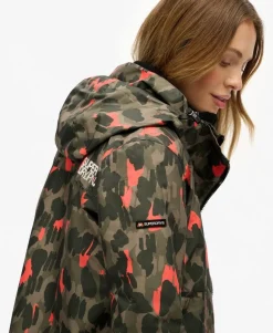 Hooded Mountain Windbreaker Jacket