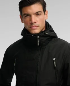 Hooded Mountain Windbreaker Jacket