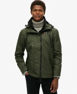 Hooded Mountain Windbreaker Jacket