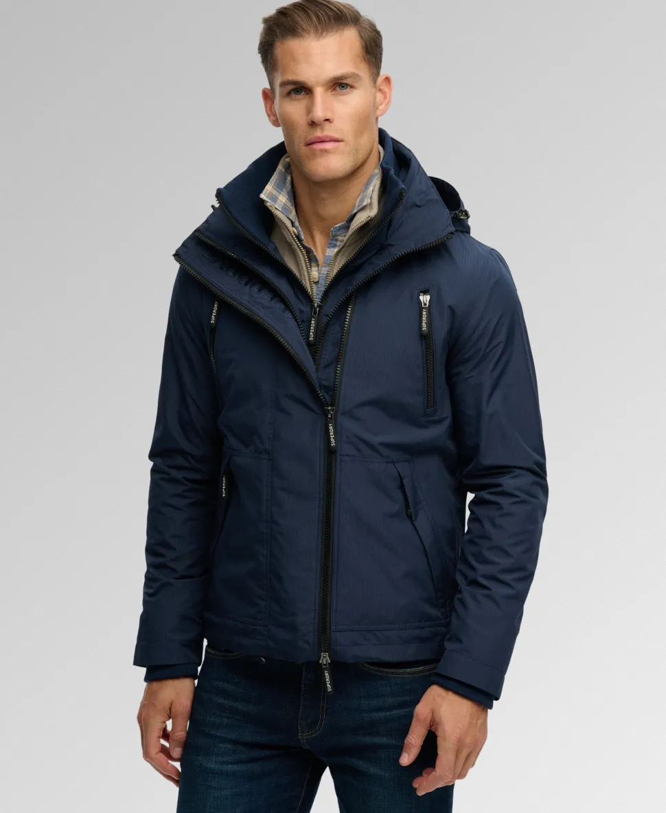 Hooded Mountain Windbreaker Jacket