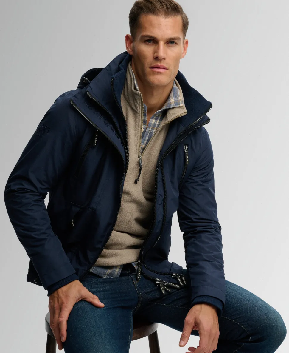 Hooded Mountain Windbreaker Jacket